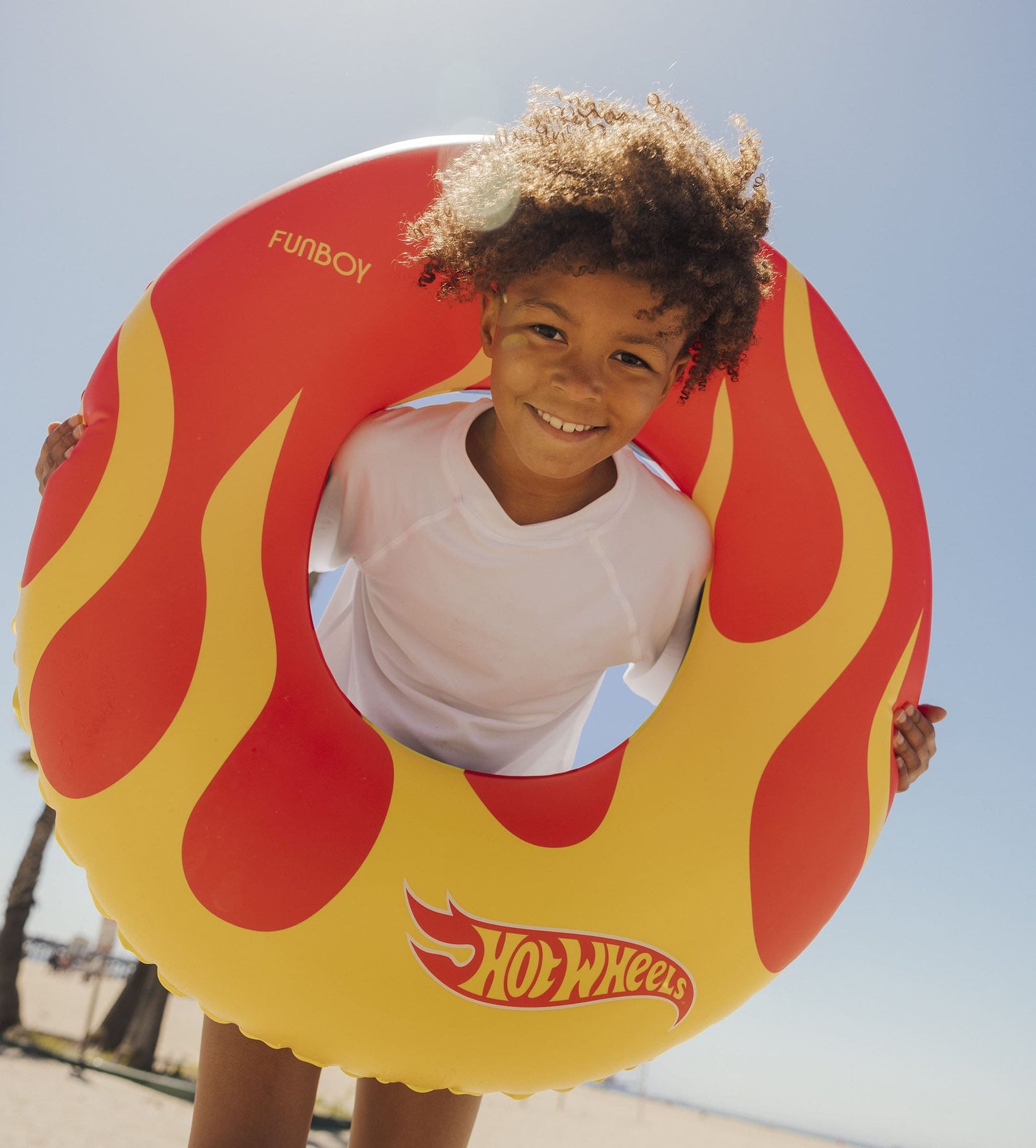 FUNBOY x Hot Wheels Pool Float and Backyard Bowling Collection