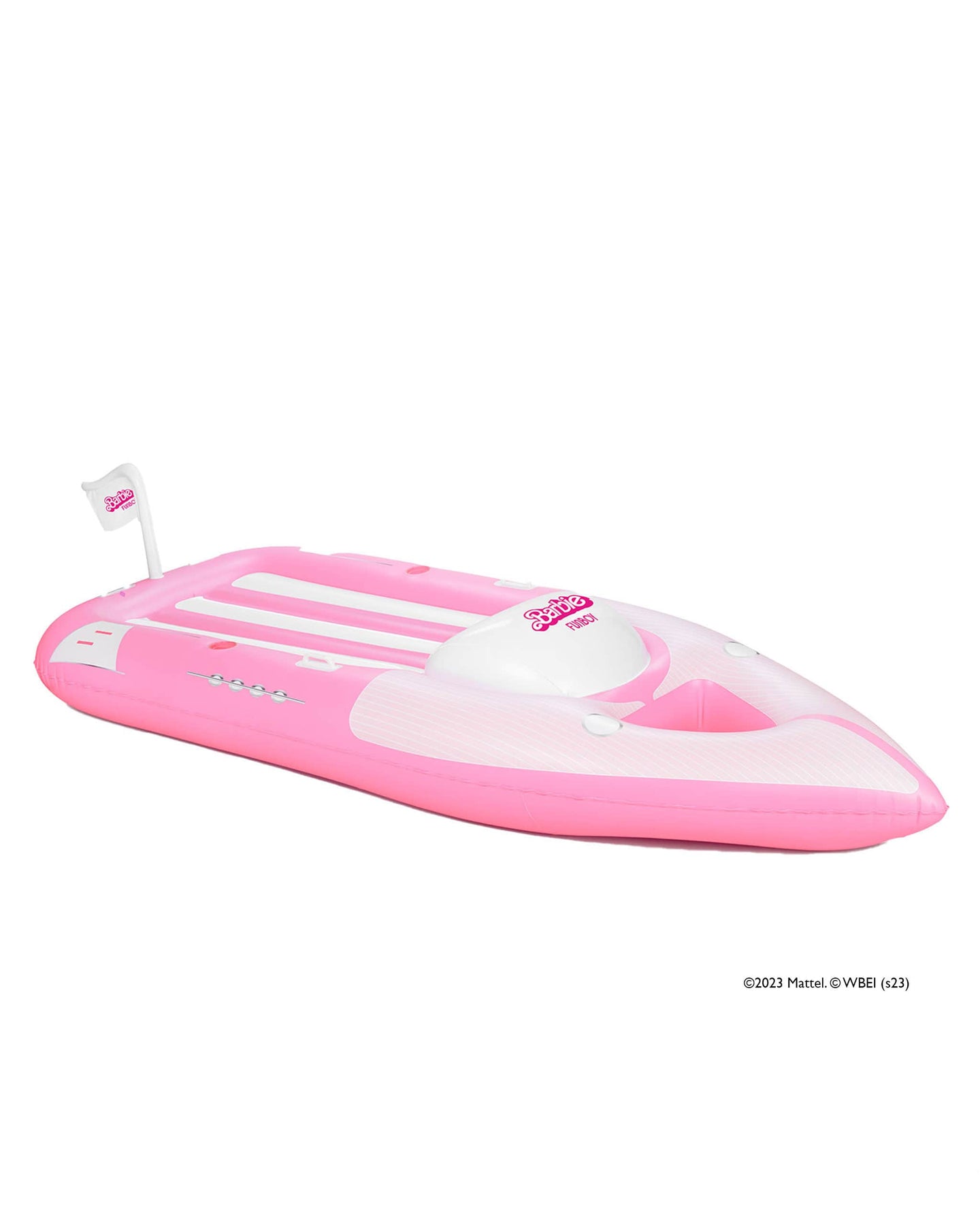 Barbie Movie Official Pink Speed Boat Pool Float Yacht