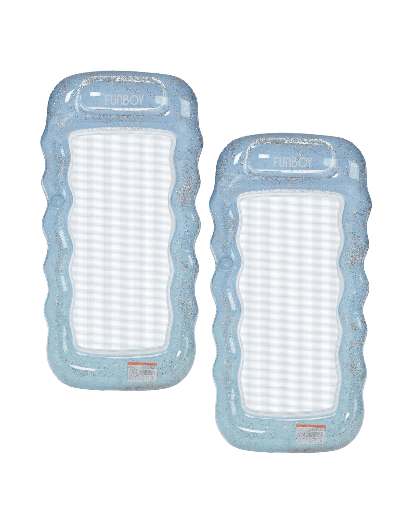Blue Ombre Mesh Lounger - 2 Pack
