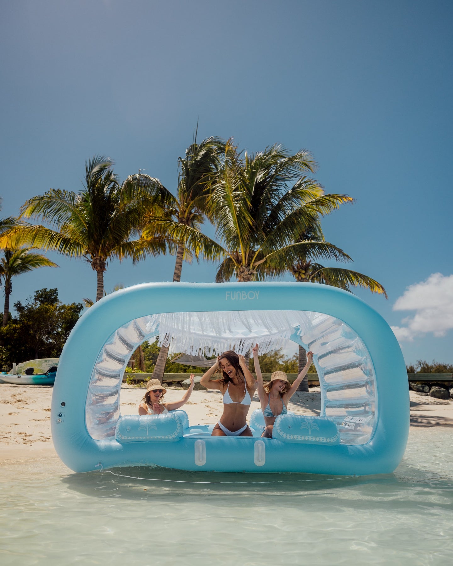 Funboy Giant Blue Sol Cabana Dayclub Island Style Float