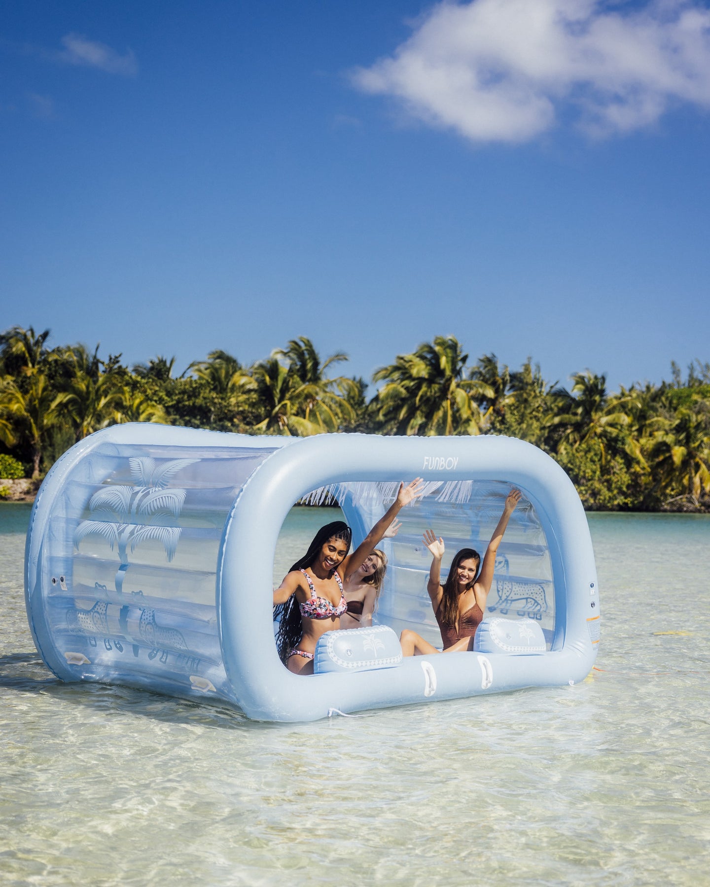 Funboy Giant Blue Sol Cabana Dayclub Island Style Float