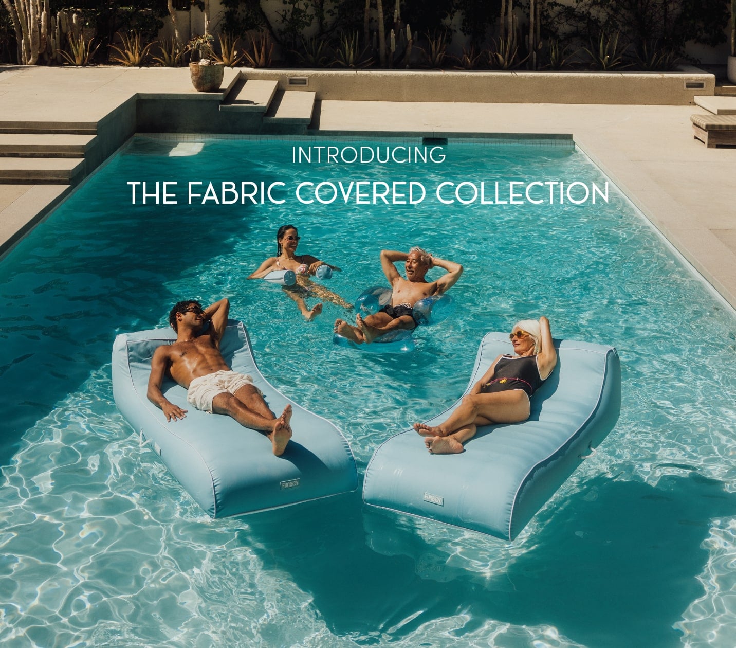 Luxury Fabric Covered Pool Floats - FUNBOY