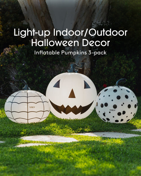 outdoor Halloween Decor
Inflatable Pumpkins 3-pack