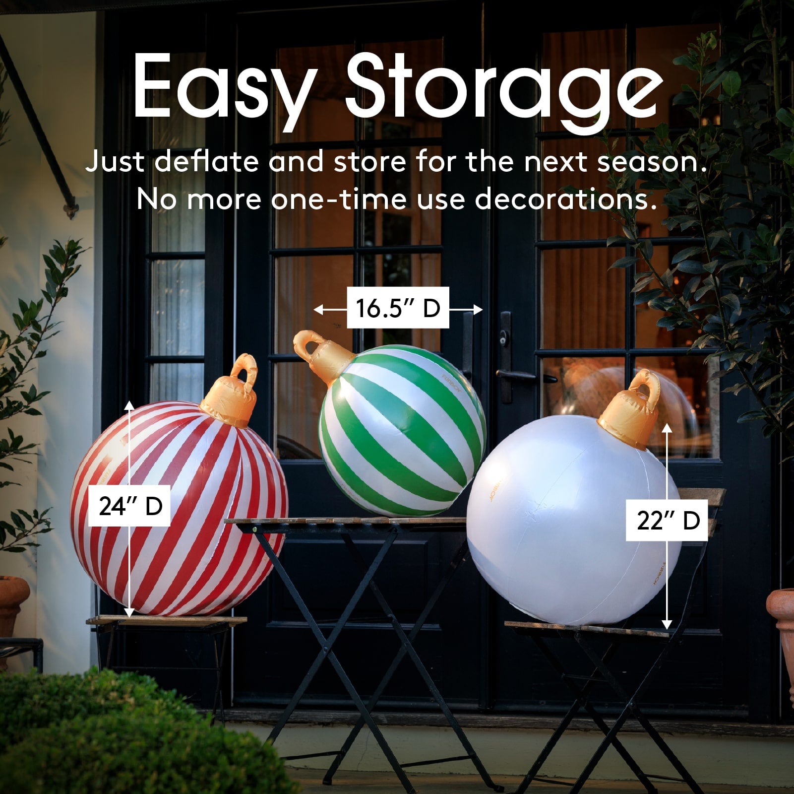 Inflatable Christmas Ornaments