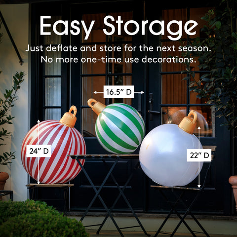 Inflatable Christmas Ornaments