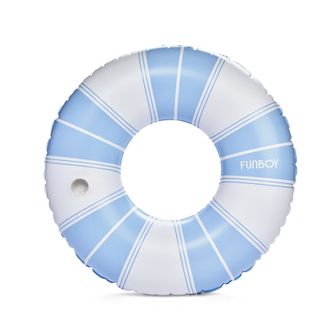 Vintage Tube Pool Float Blue