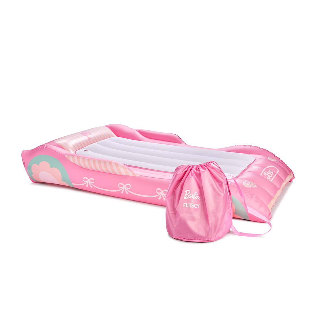 Barbie Inflatble Sleepover Beds & Kids Blow Up Air Mattresses - FUNBOY