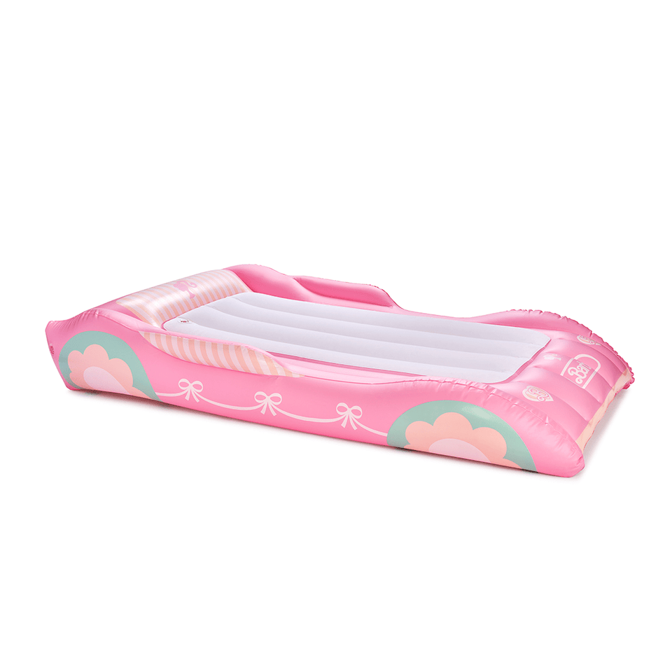 Barbie Inflatble Barbie Bed: Inflatable Kid's Sleepover Bed - FUNBOY