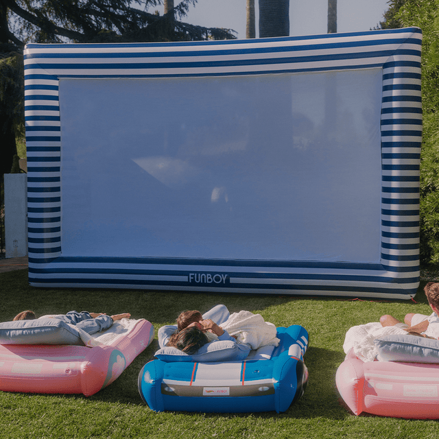 Barbie Inflatble Barbie Bed: Inflatable Kid's Sleepover Bed - FUNBOY