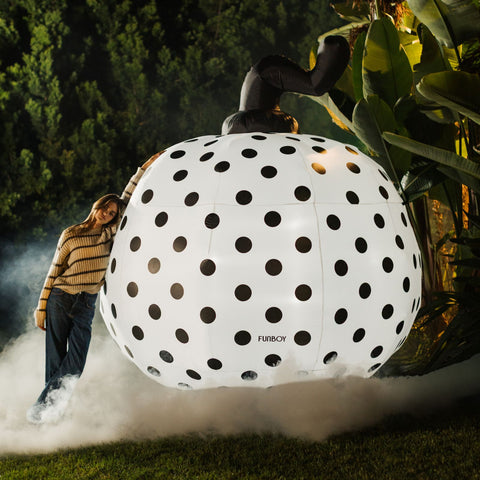 Self-Inflating Halloween Pumpkin