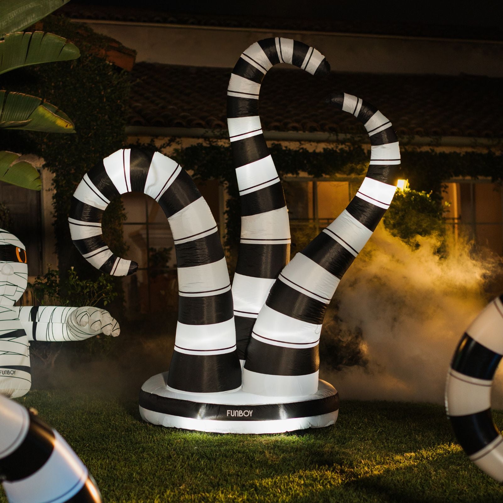 Self-Inflating Halloween Snake