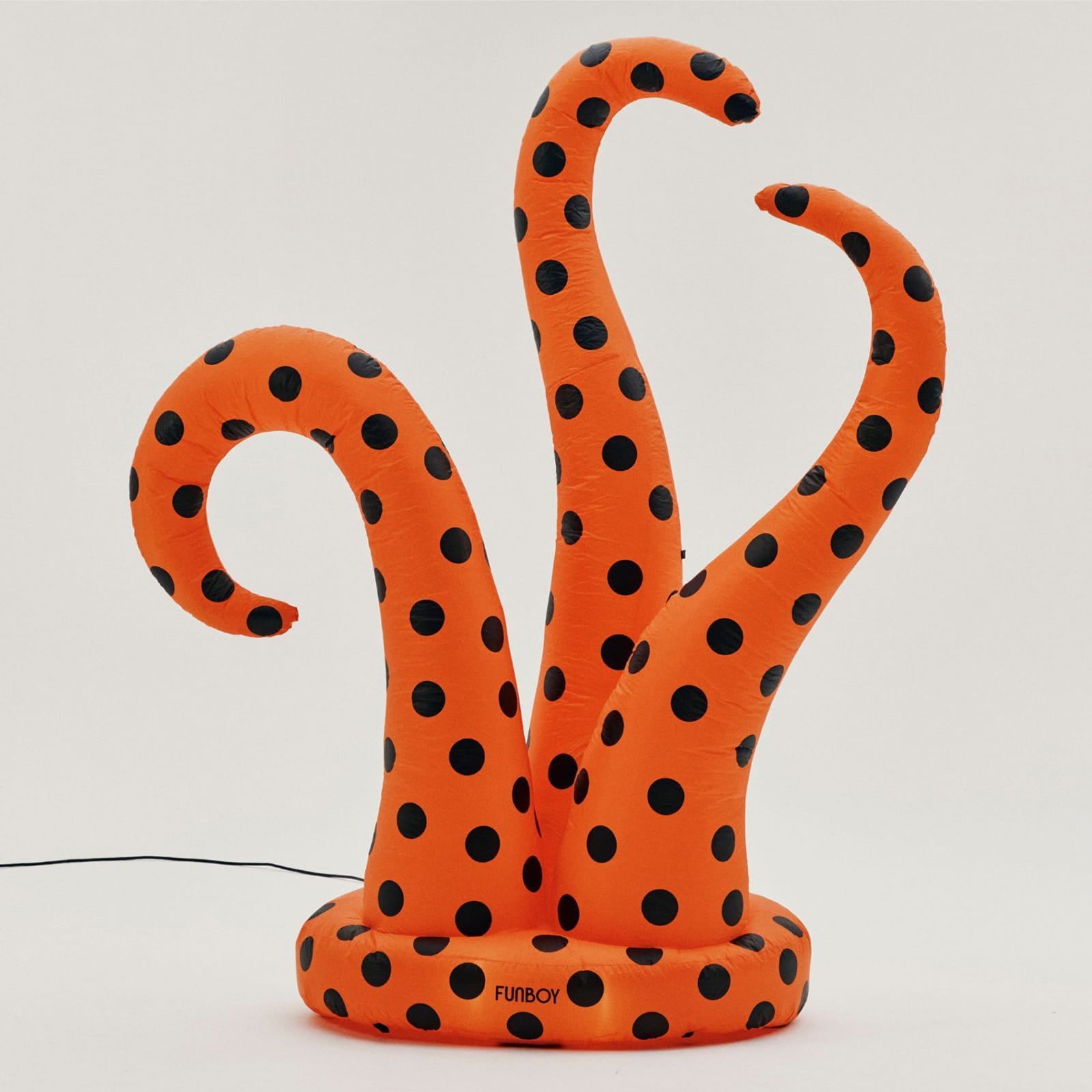 An inflatable Halloween Snakes. Self-Inflating