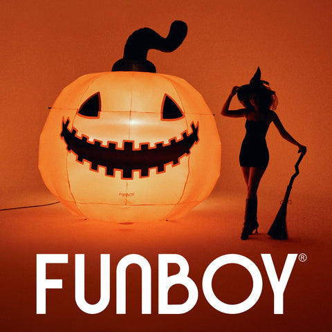 Self-Inflating Halloween Pumpkin