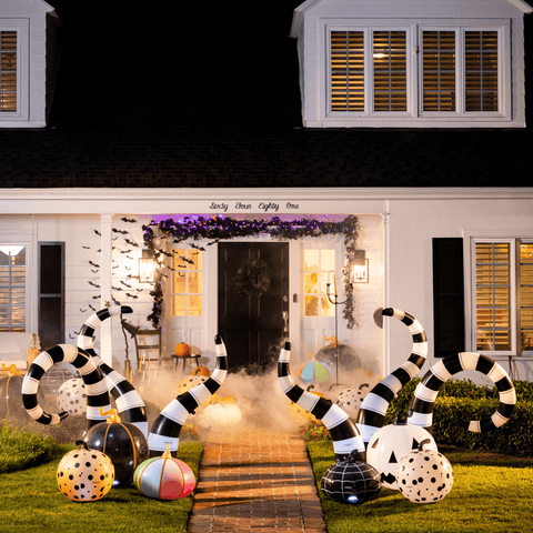 Halloween Lawn Snake