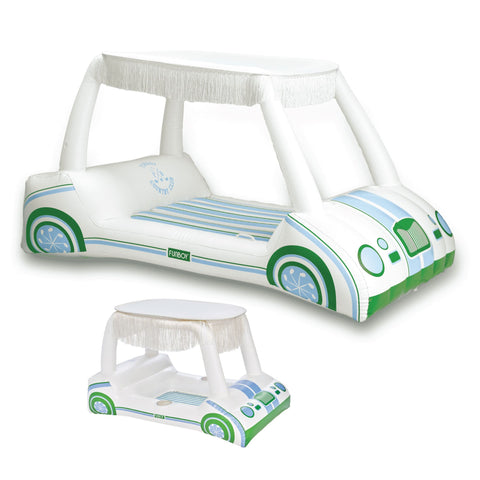 Golf Cart Pool Float + Golf Cart Cooler Bundle - FUNBOY