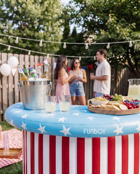 red white and blue party bar!