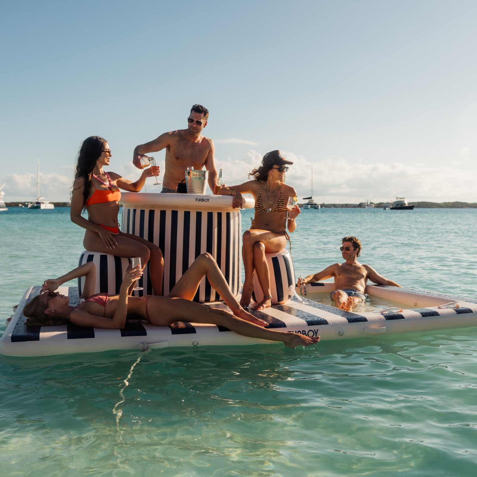 VIP Navy Cabana Island by FUNBOY