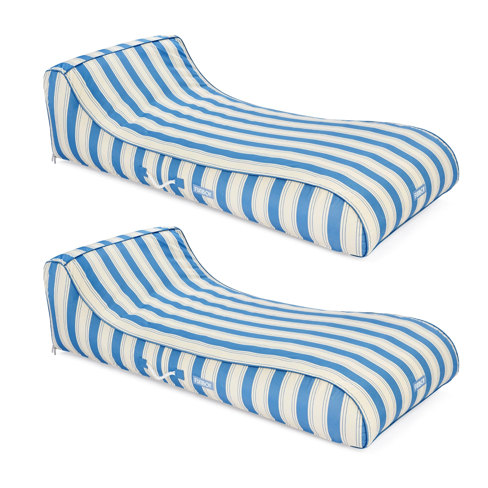Fabric Sunbed Lounger