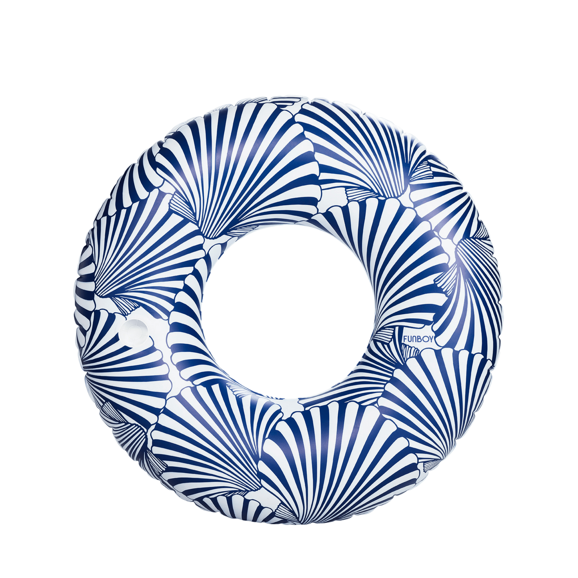 Tube Pool Float - Navy Blue Seashell - FUNBOY