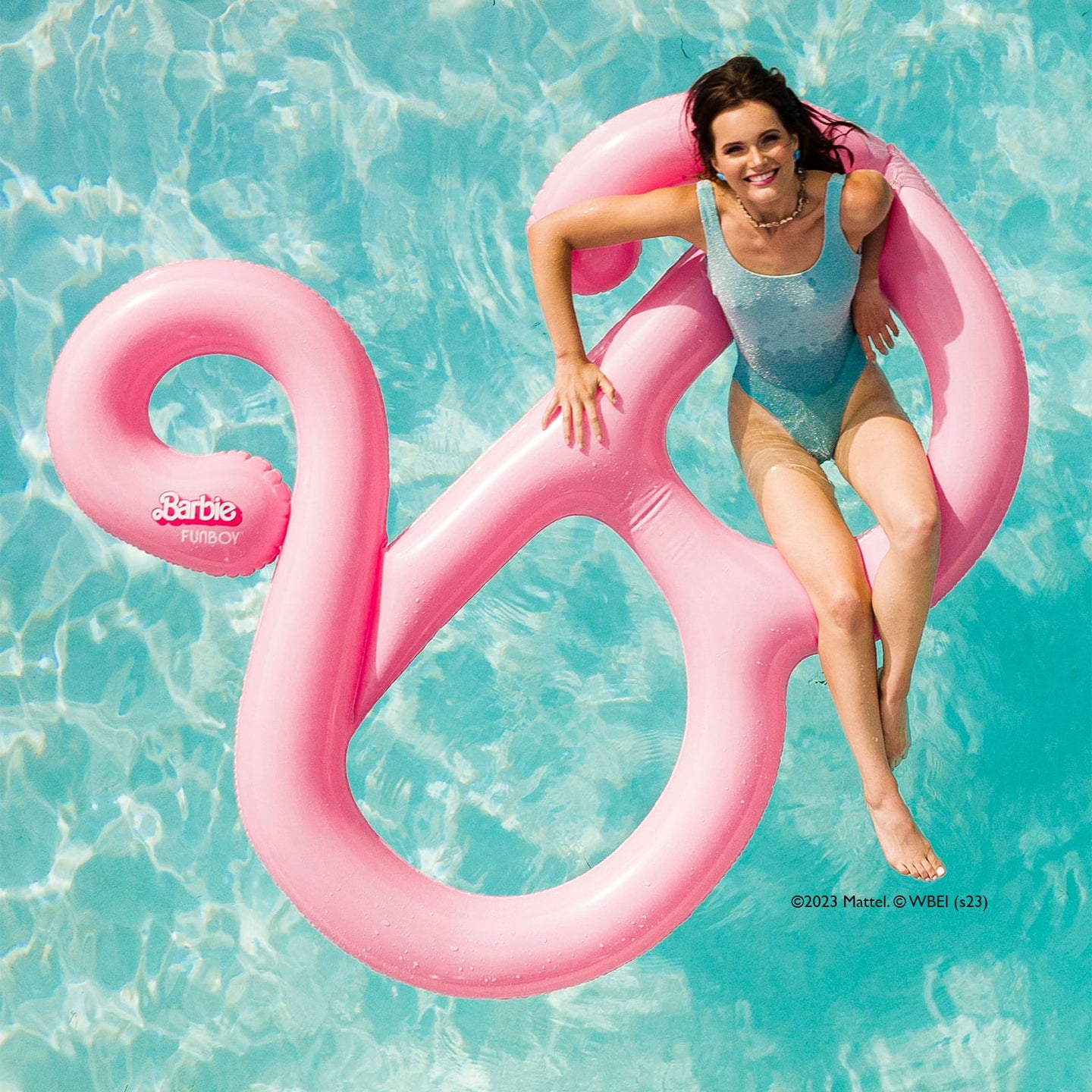 Barbie Movie Iconic B Pool Float - Pink