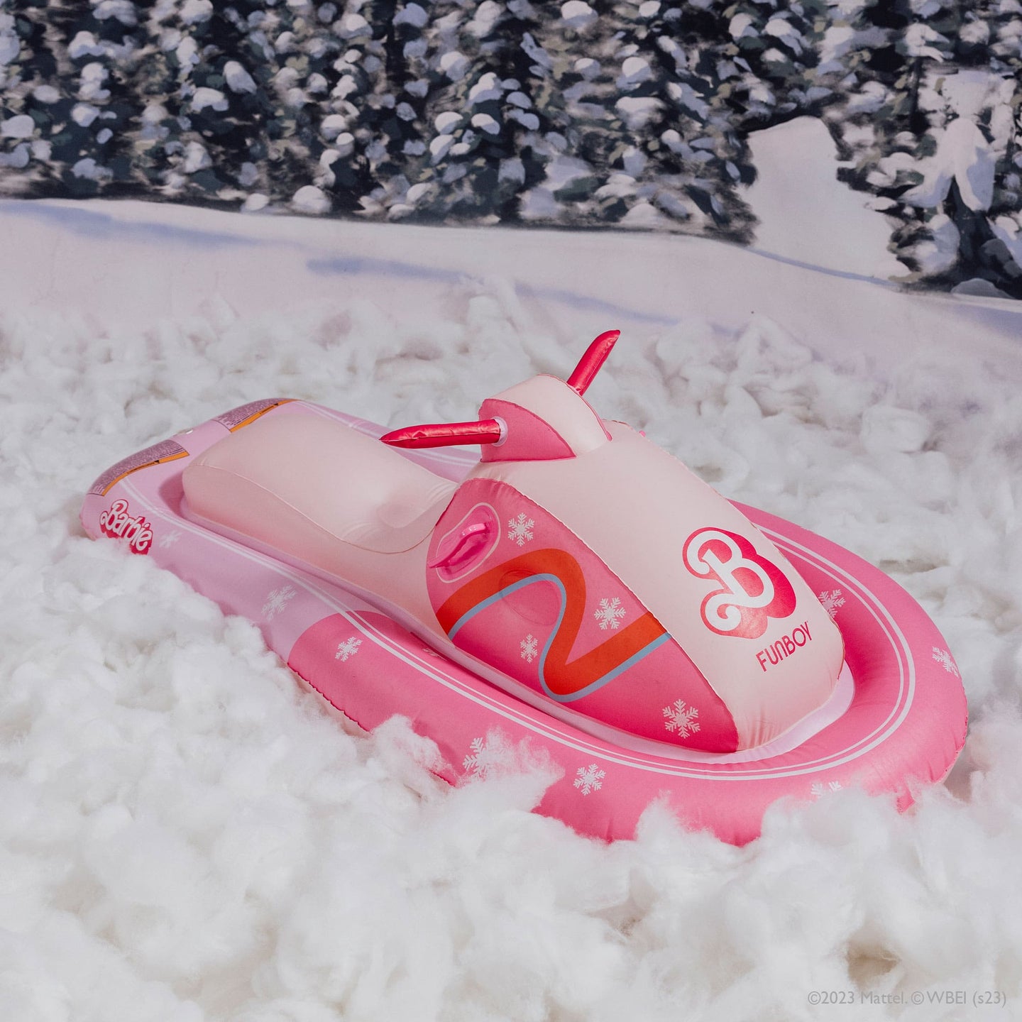 Barbie™ The Movie x FUNBOY Snowmobile Sled