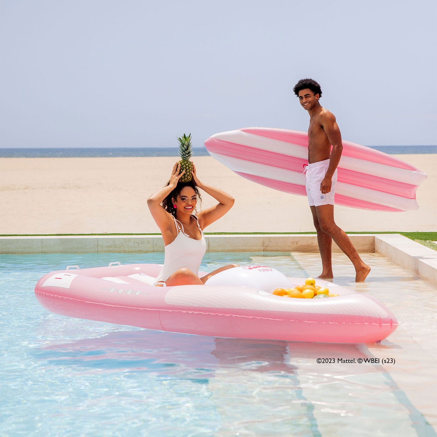 Barbie Yacht Pool Float by FUNBOY