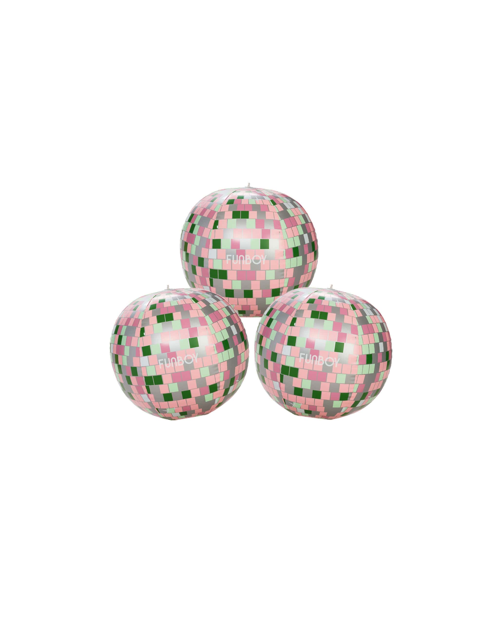 Inflatable Disco Beach Ball, 20" Diameter FUNBOY