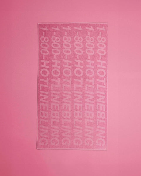 Drake Beach Towel 1-800-Hotline Bling