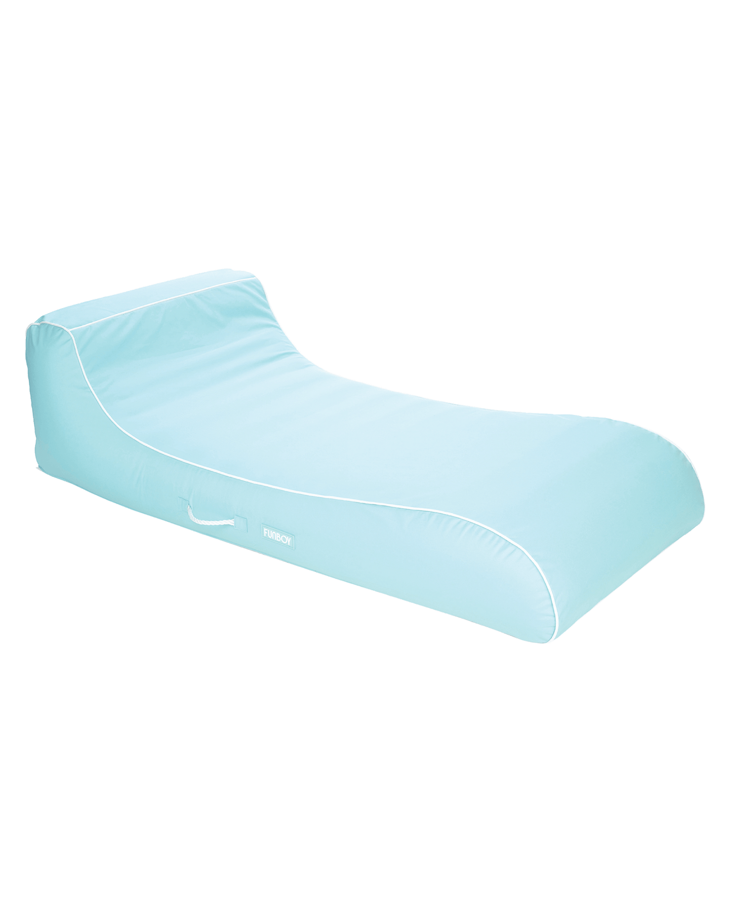 Fabric Covered Pool Float - Navy Sunbed Lounger - FUNBOY
