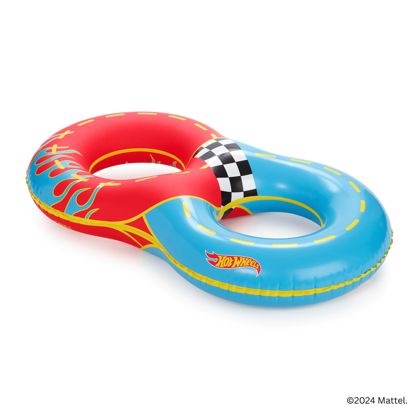 Hot Wheels Kids Racetrack Double Tube Float (2-person)