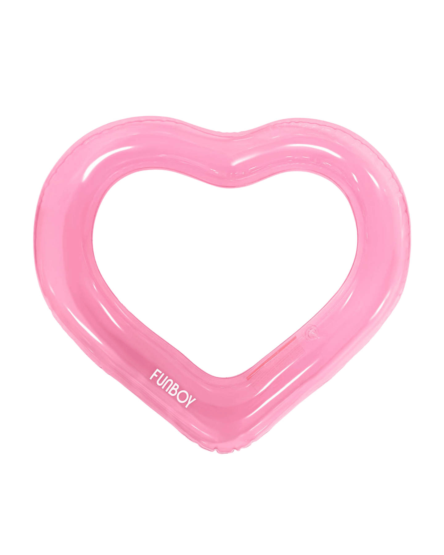 Funboy clear pink tube float