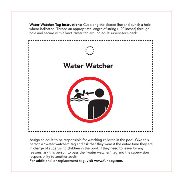 Water Watcher Tag - FUNBOY
