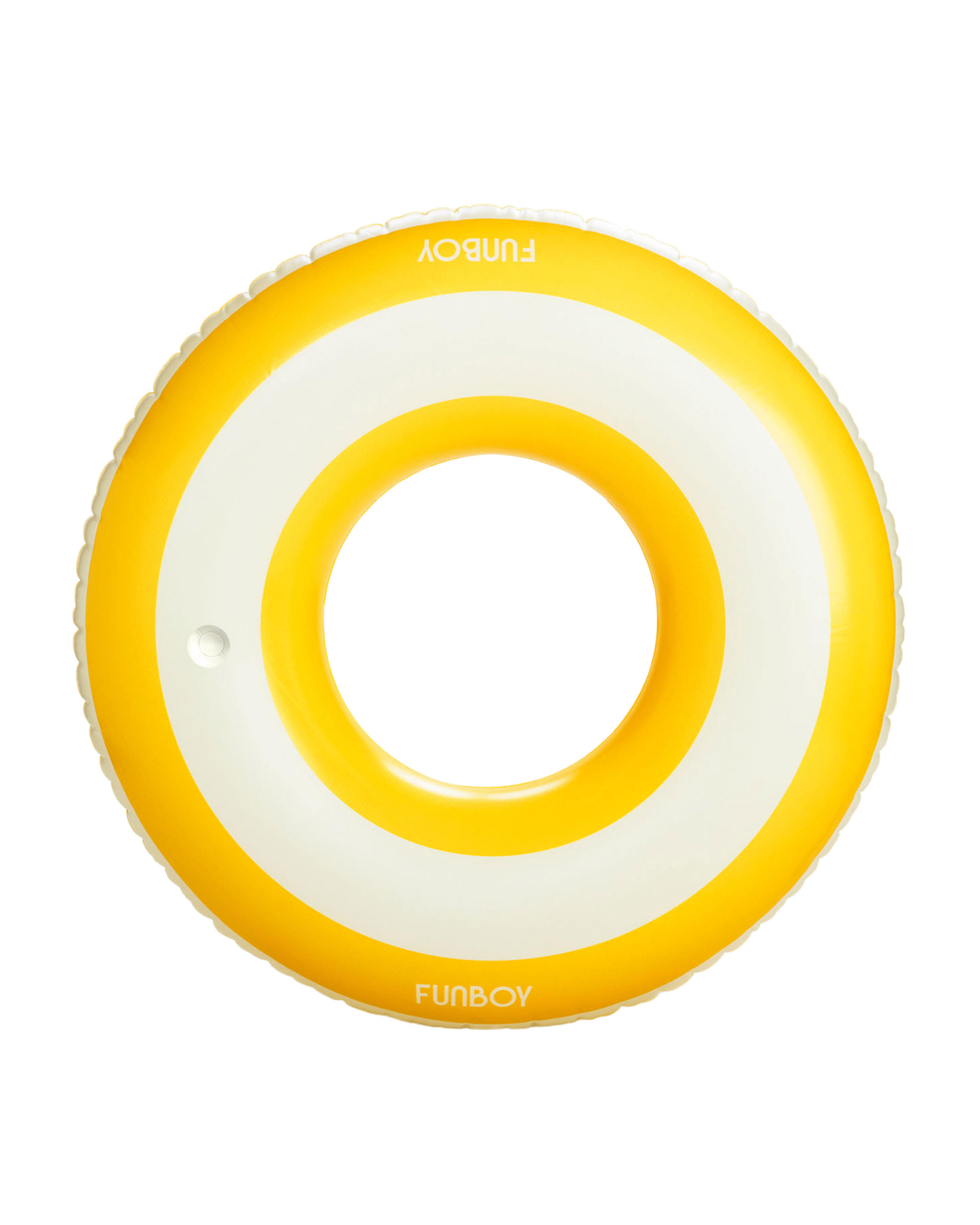 Pool Tube Float: Navy Blue & White, Striped - FUNBOY
