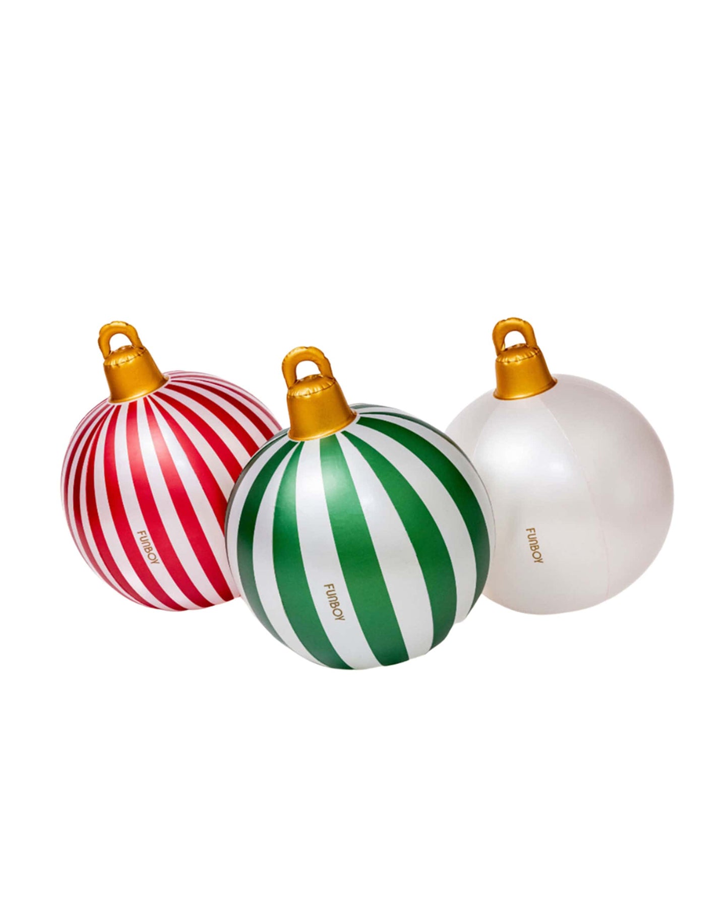 Holiday Decor - Light Up LED Inflatable Christmas Ornaments 