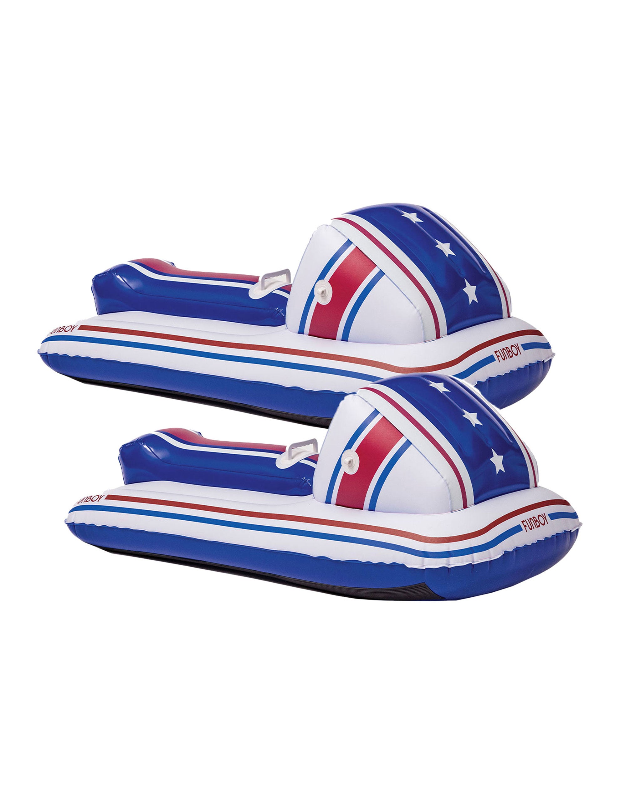 Kids Snow Sled - Blue Star Racer 2 Pack - FUNBOY