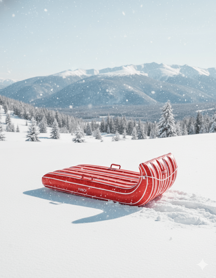 Toboggan Snow Sled