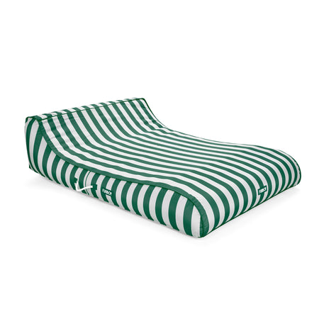 Funboy Double Fabric Lounger Green Stripe