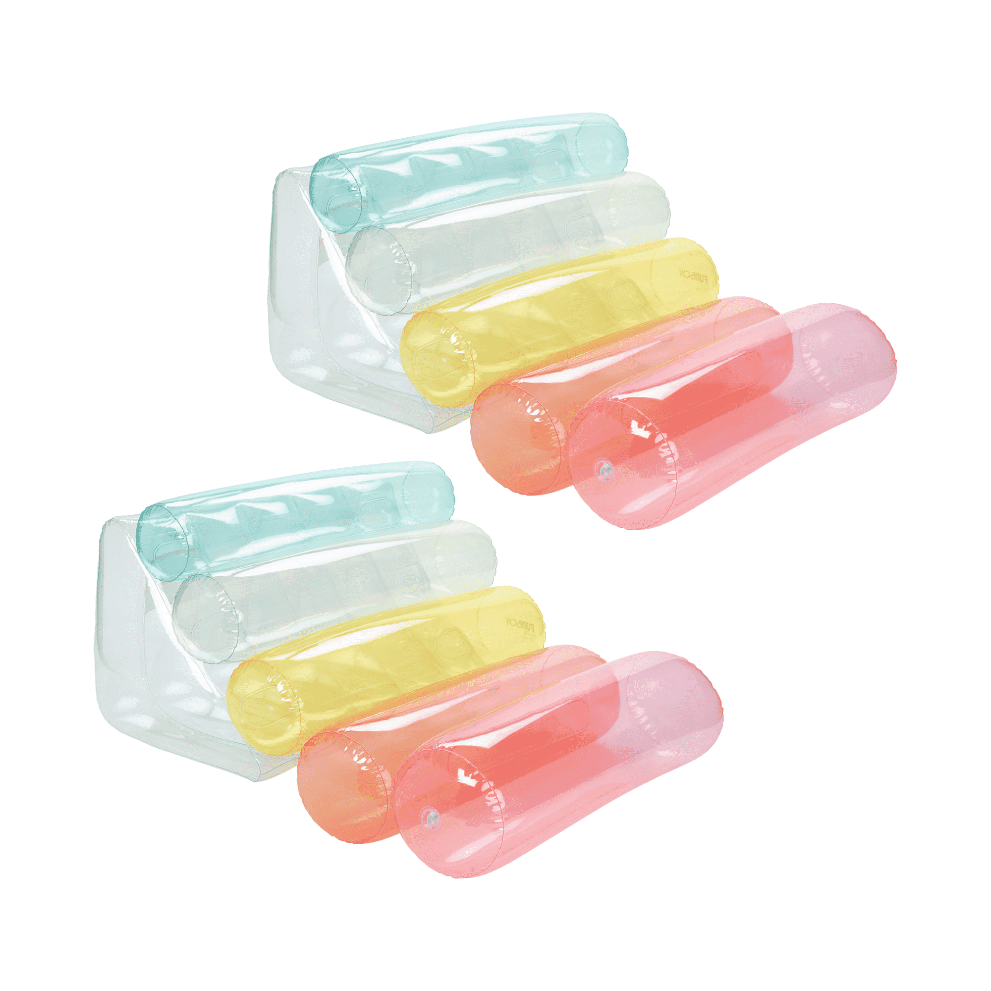 Pastel Leisure Chair Pool Float - 2 Pack