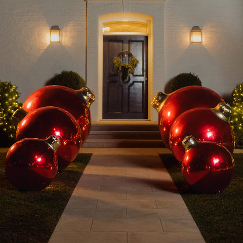 Inflatable Giant Christmas Ornaments