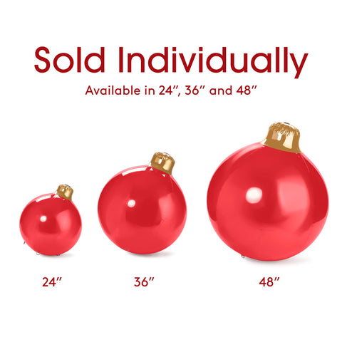 Inflatable Giant Christmas Ornaments