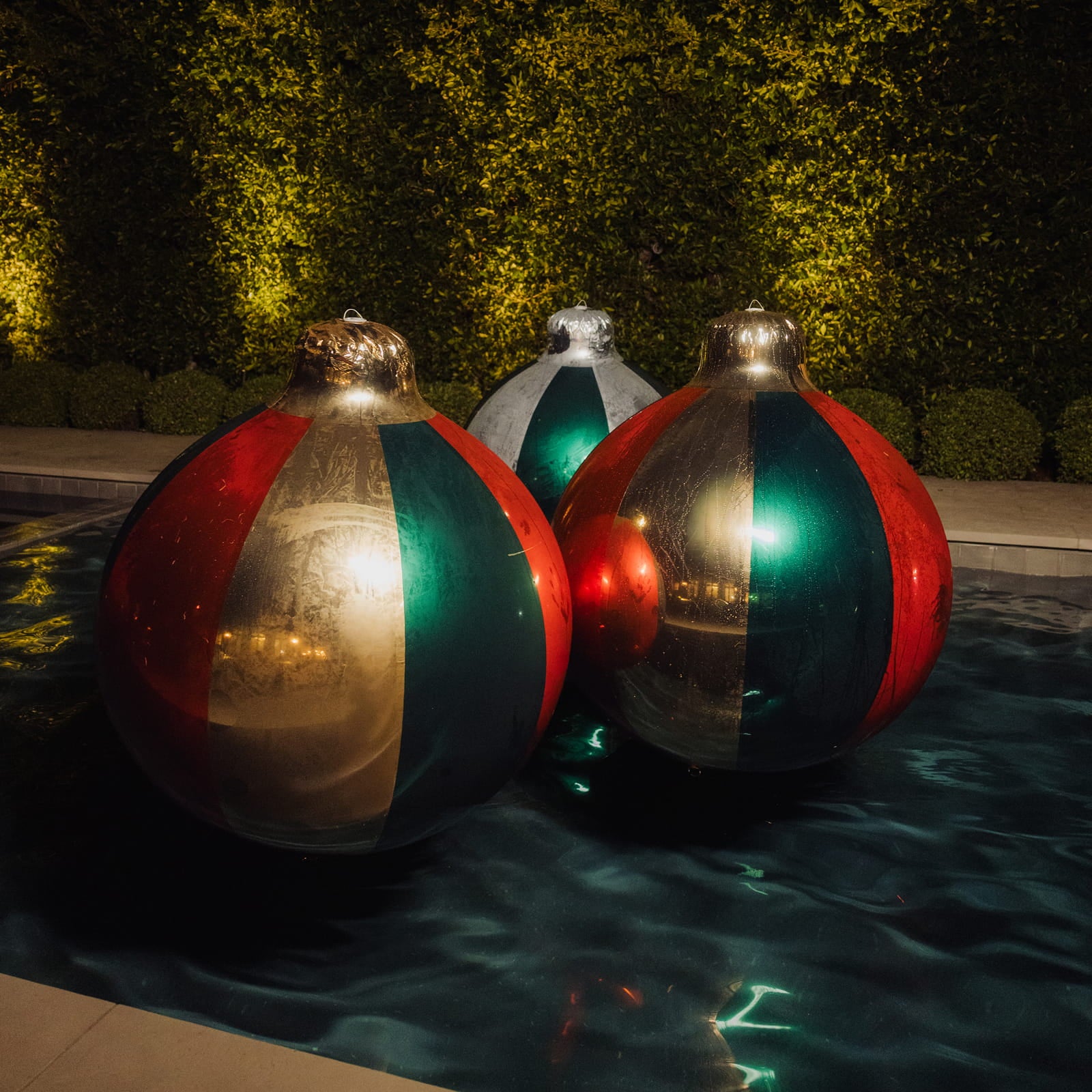 Giant Luxe Inflatable Christmas Ornaments - FUNBOY