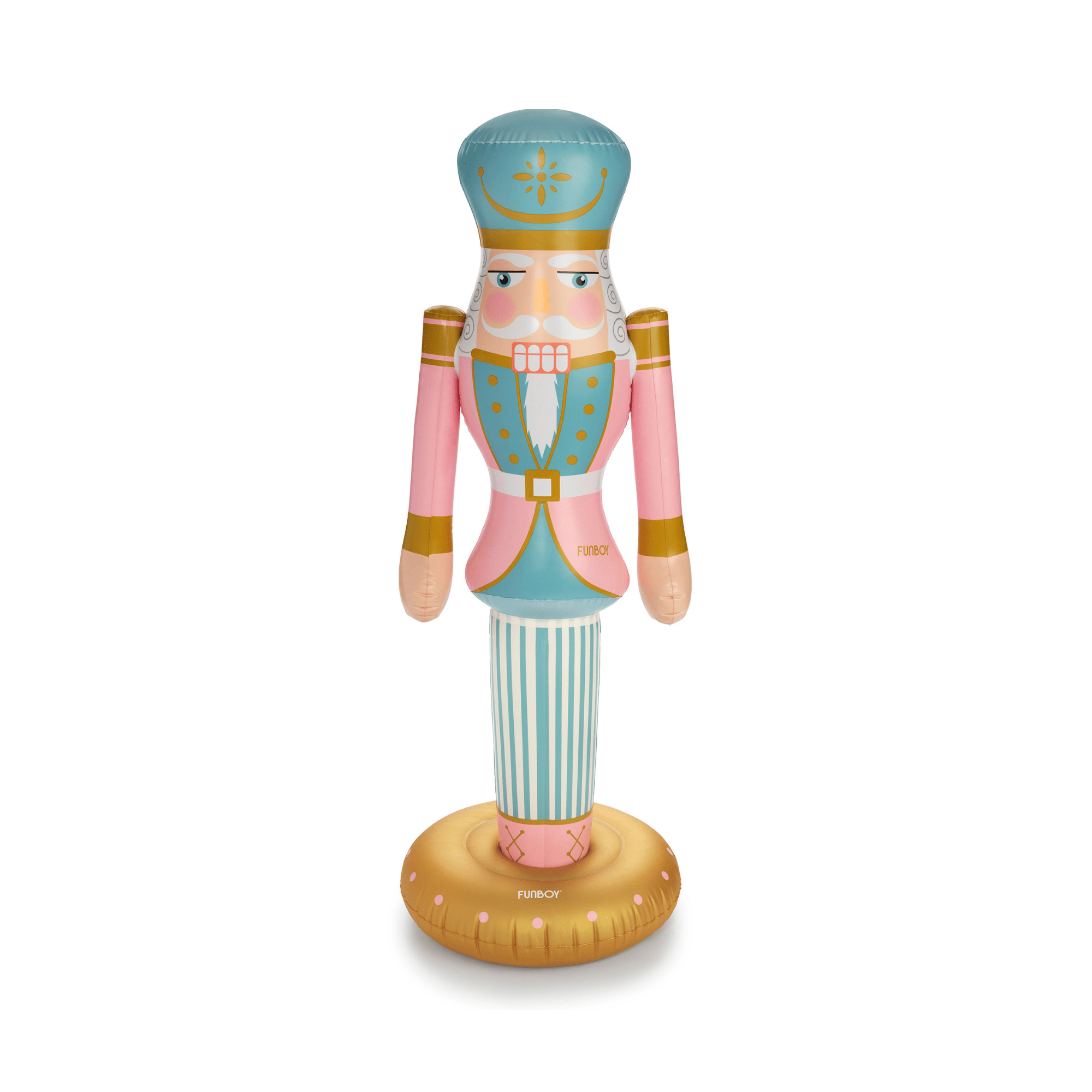 5 Ft Tall Inflatable Pink Nutcracker