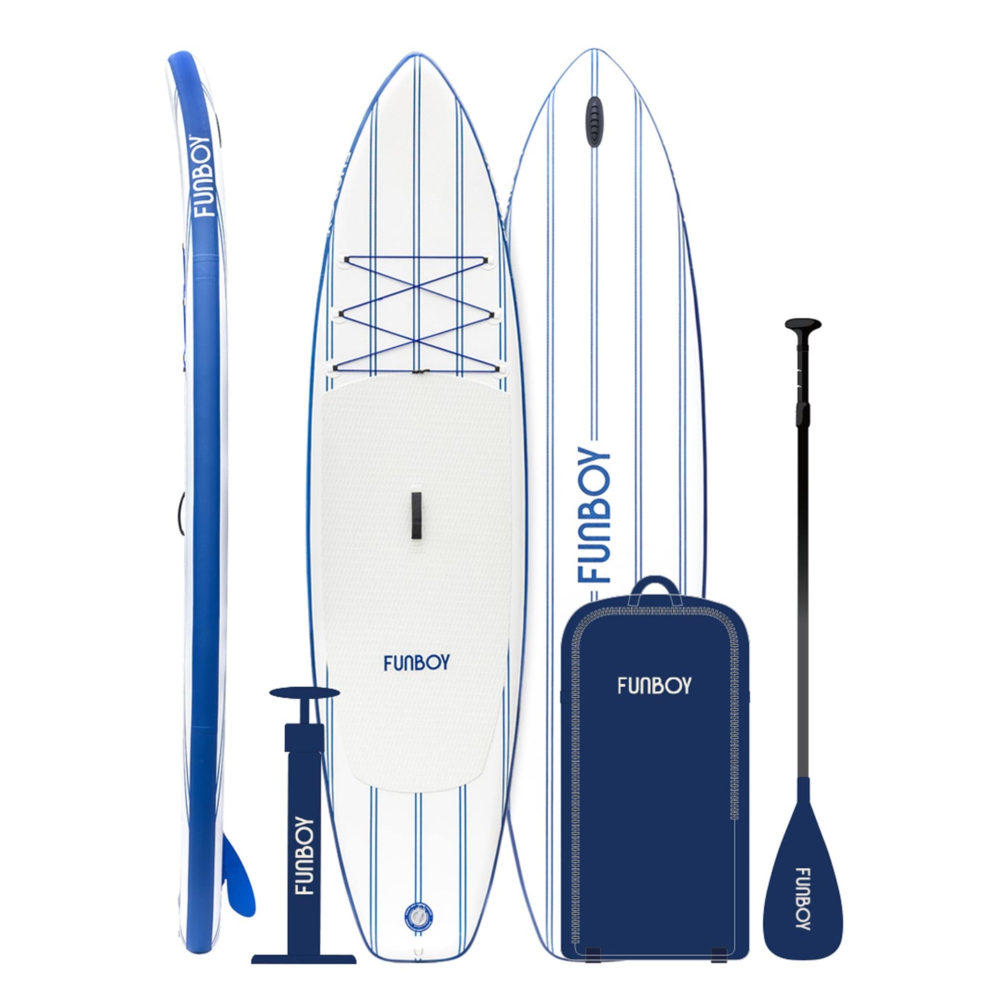 11”6’ inflatable stand up paddle board with pump, carrying case, adjustable paddle and leash