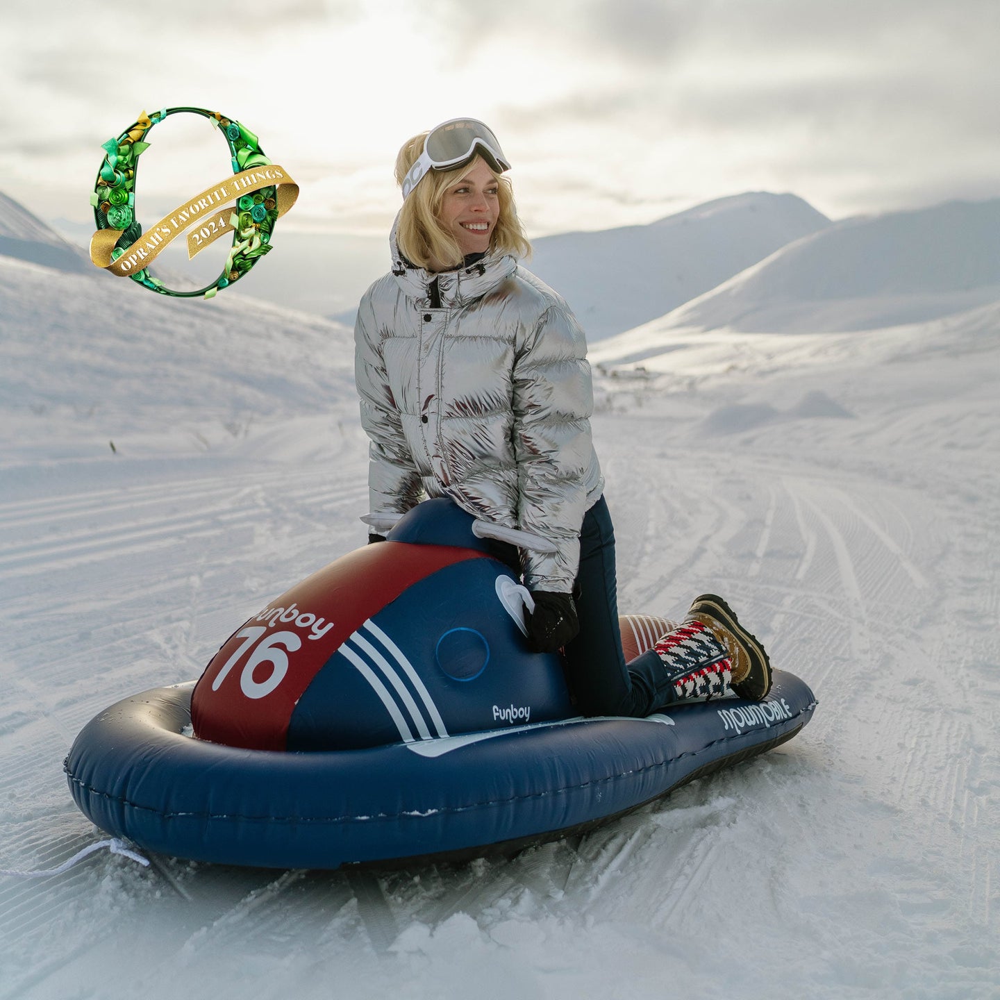Snowmobile Snow Sled - Oprah's Favorite Things 2024 - FUNBOY