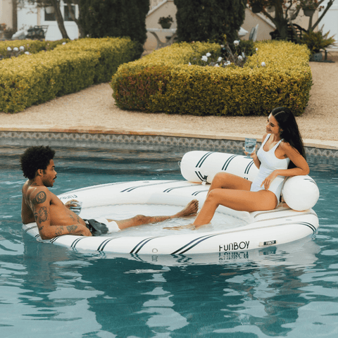 Floating Dock with water hammock