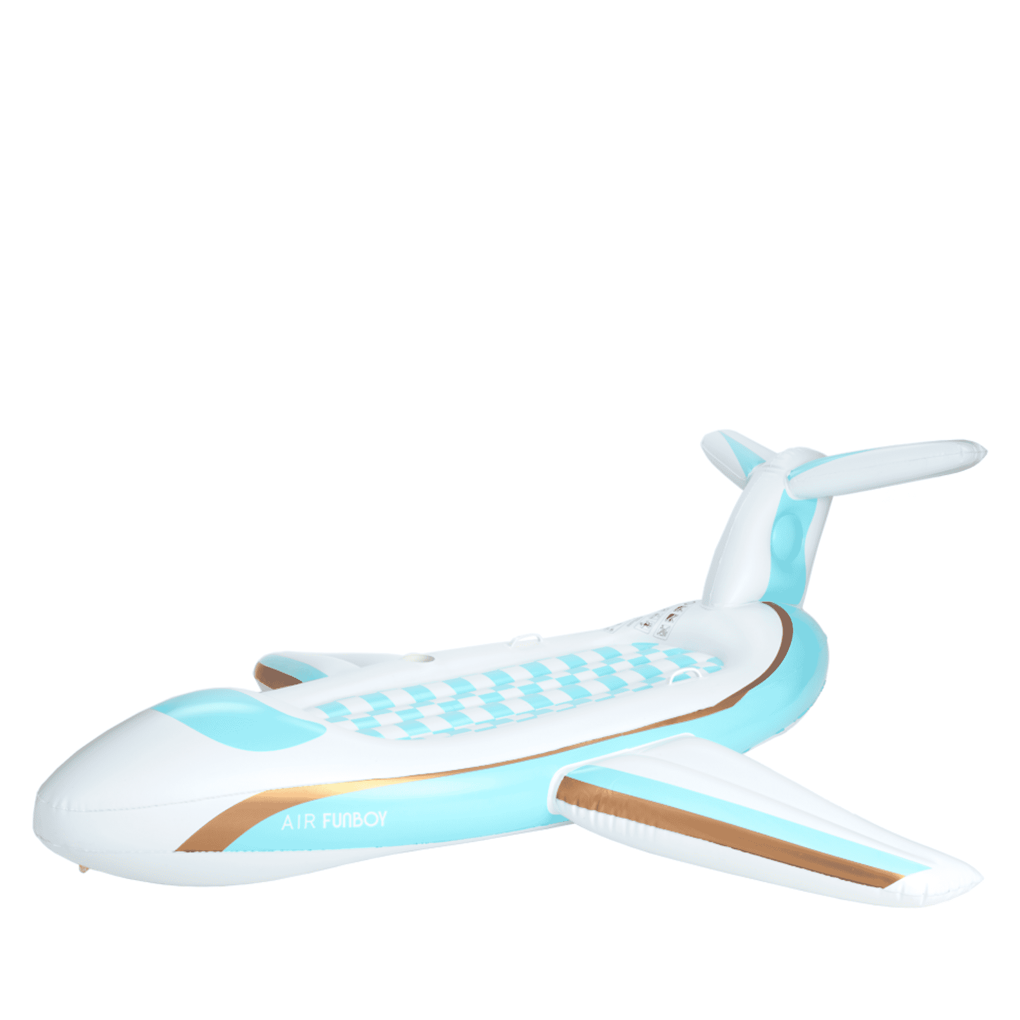 Airplane Pool Float with Cup Holder - FUNBOY