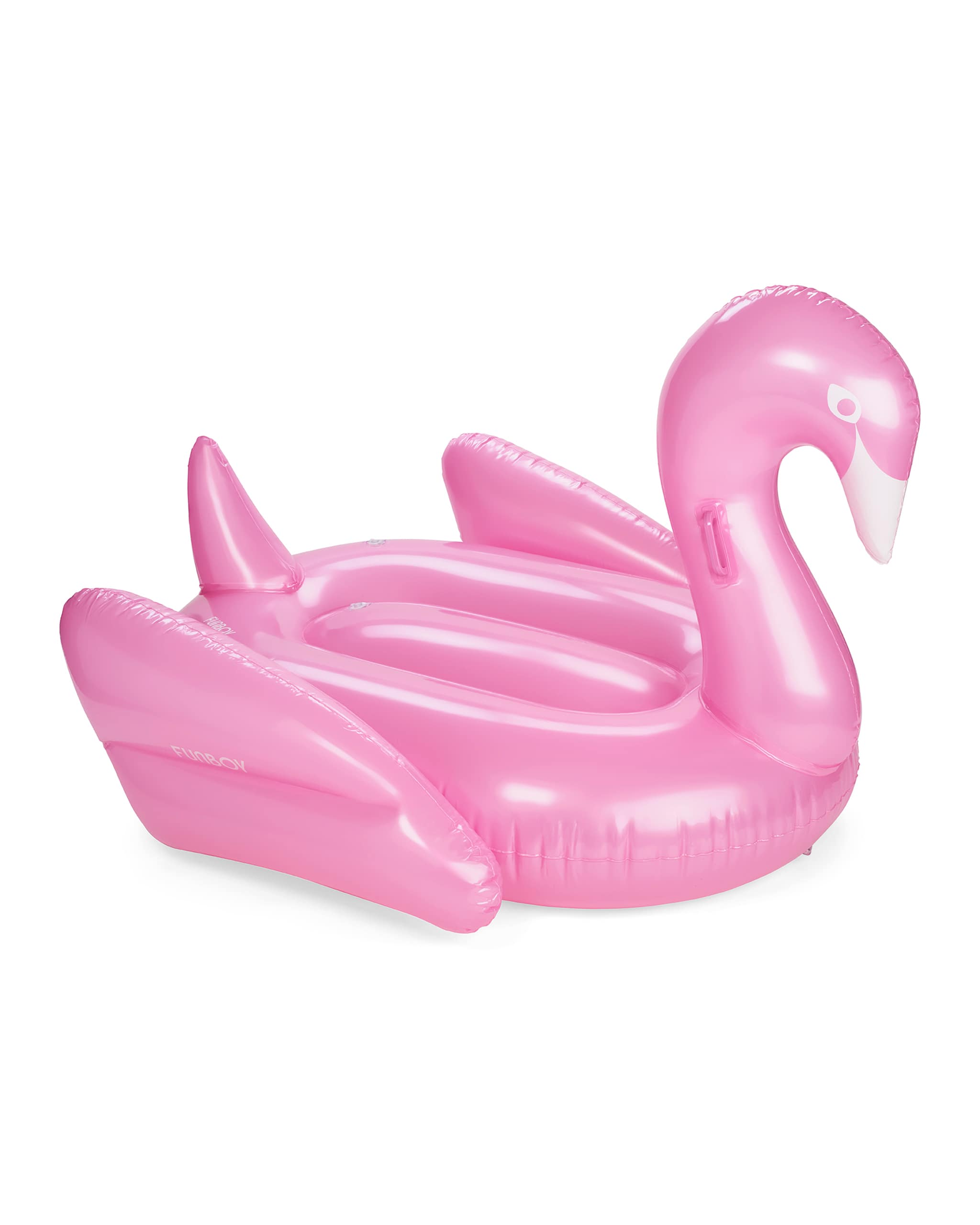 Pink Float Line Metallic Pink Swan Pool Float - FUNBOY