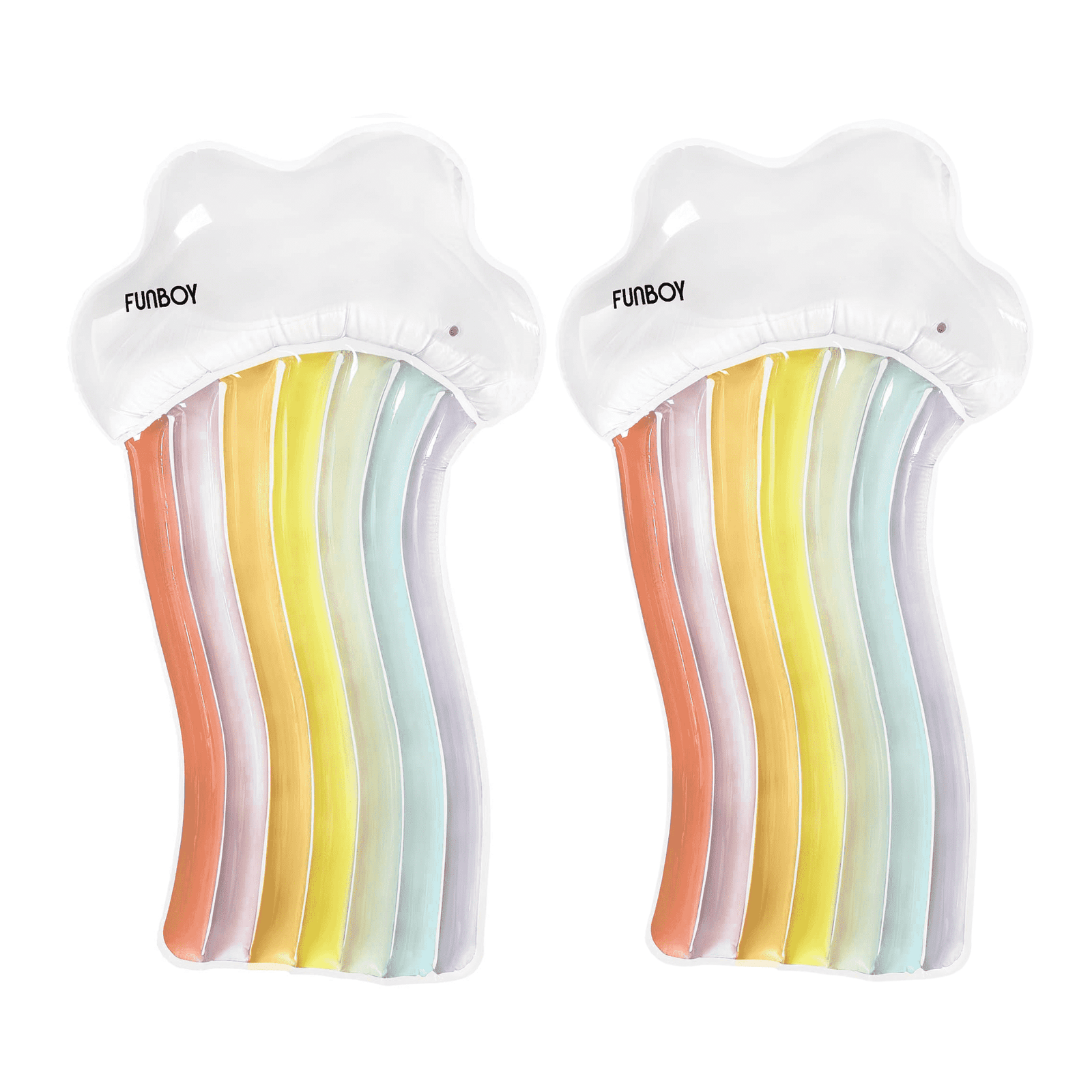 Variant Clear Rainbow Lounger Pool Float