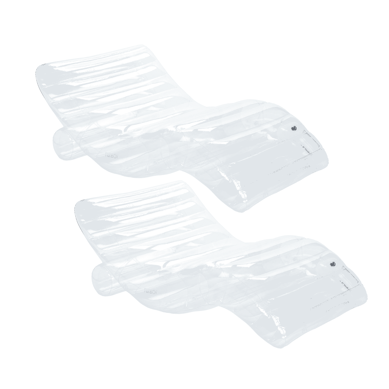 Clear Chaise Lounger Floats