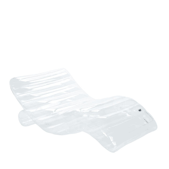 Super Clear™ Chaise Lounger Pool Float - FUNBOY